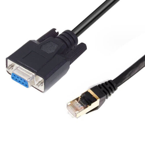 rj45 to db9 serial console cable