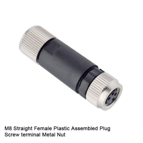 HSCN01M8-XXF-014 M8 S Plastic Assem. Plug