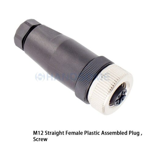 HSCN01M12-XXF-072 M12 S Plastic Assem. Plug