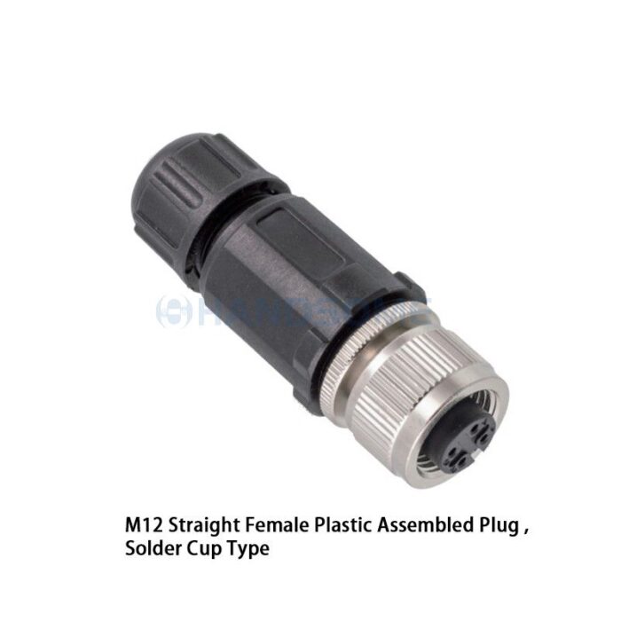 HSCN01M12-XXF-076 M12 S Plastic Assem. Plug