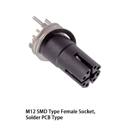 HSCN01M12-XXF-149 M12 SMD Type Socket