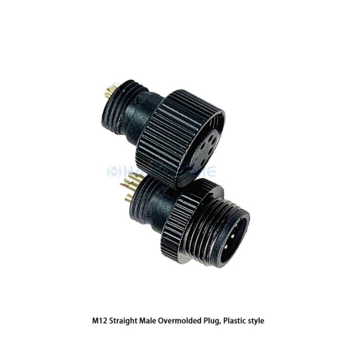 HSCN01M12-XXM-081 M12 S Overmolded Plug
