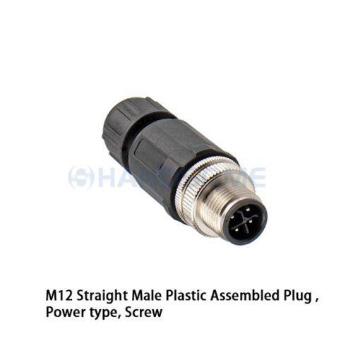HSCN01M12-XXM-151 M12 S Plastic Assem. Plug