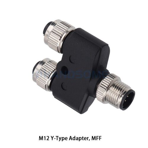 HSCN01M12-XXMFF-119 M12 Y-Type Adapter
