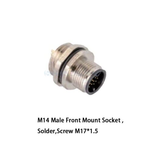 HSCN01M14-XXM-167 M14 Front Mount Socket