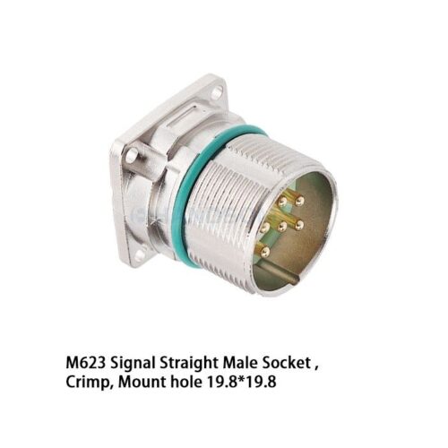 m23 Power Connector M623 Signal Straight Female Socket - HANDSOME Cable