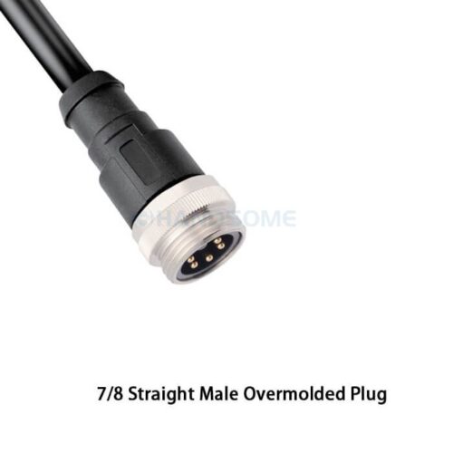 7/8 Straight Female Overmolded Plug - HANDSOME Cable