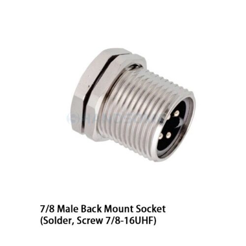 HSCN01M78-XXM-210 78 Male Back Mount Socket