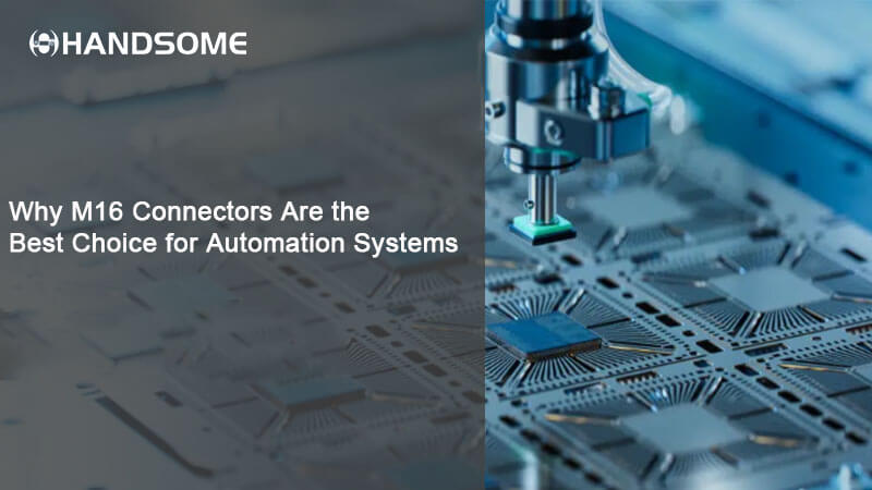 M16 connectors for automation systems