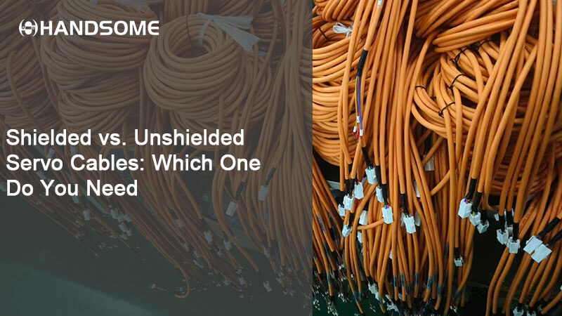 Difference between shielded and unshielded servo cables