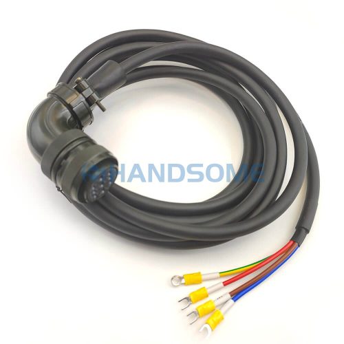 ASD-CAPW2205 ASDA-A2 B2 Servo Power Cable for 3-5.5kW Motor, 5m