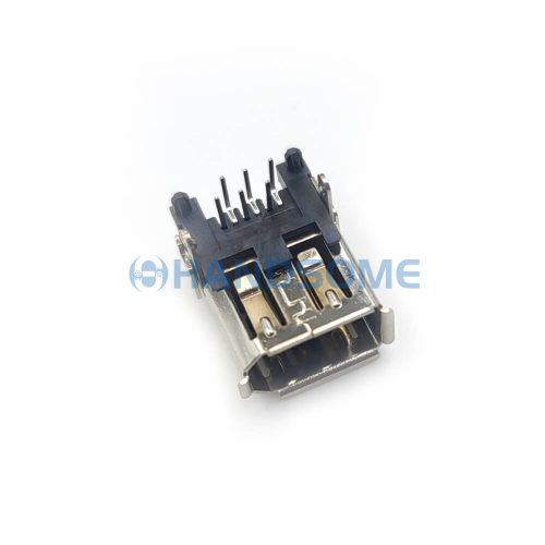 IEEE1394 6P Female Socket, Horizontal Pins  Servo Encoder Connector