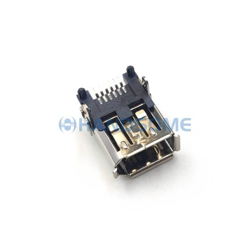 IEEE1394 6P Female Socket, SMD Pins  Servo Encoder Connector
