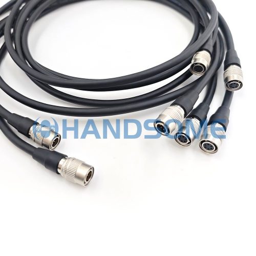 High Flexible IO Hirose Cables, Hirose 6P male to Hirose 6P Female Cables