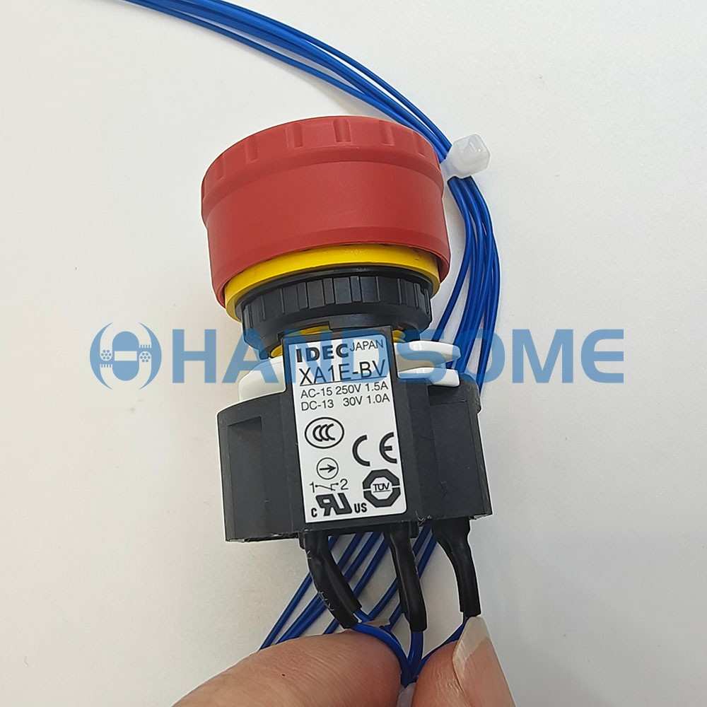 FANUC A05B-2255-D001 Teach Pendant Stop Switch Cable for R-30iB Series - Image 2
