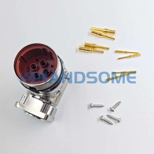 M40 8P Male Power Servo Connector Angled Type Scoket