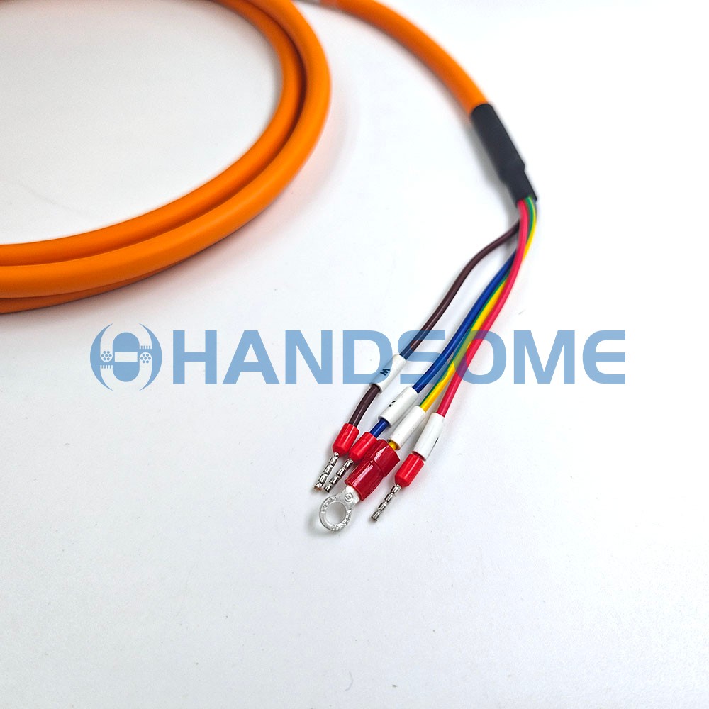 Mitsubishi MR-PWS1CBL2M-A1-H Servo Motor Power Cable, 2m - Image 3